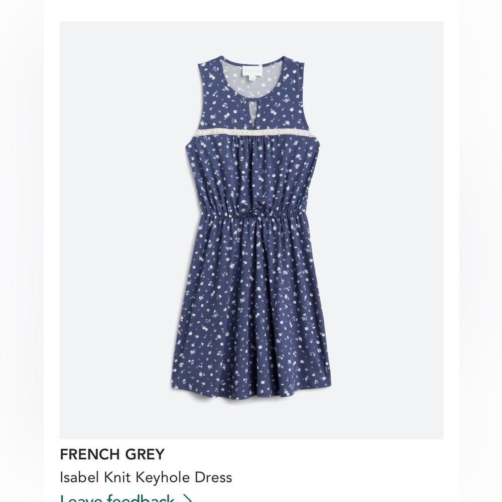 French grey knit keyhole dress
Bought from Stitch Fix, never worn